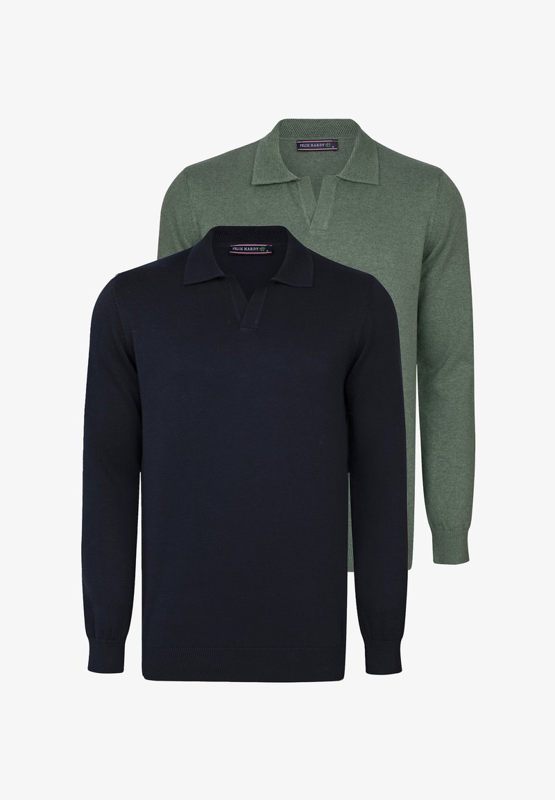 Felix Hardy 2 PACK - Poloshirts - dark green