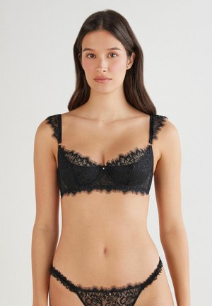 GLIMMER OF PLEASURE - Balconette-bh - black