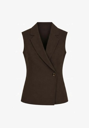 Opal Studio, SASSI - Waistcoat - mocca