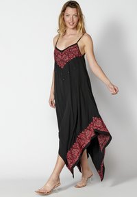 Koroshi SUMMER HIGH - Maxi šaty - black