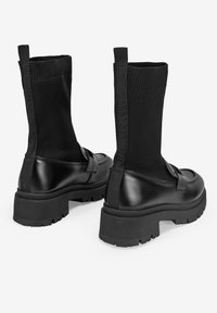 Bosanova DE PLATAFORMA CON CALCETÍN  - Zapatos sin cordones - black