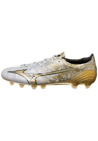 Mizuno - Α ELITE - Botas de fútbol con tacos - white ge gold black Imagen en miniatura 1