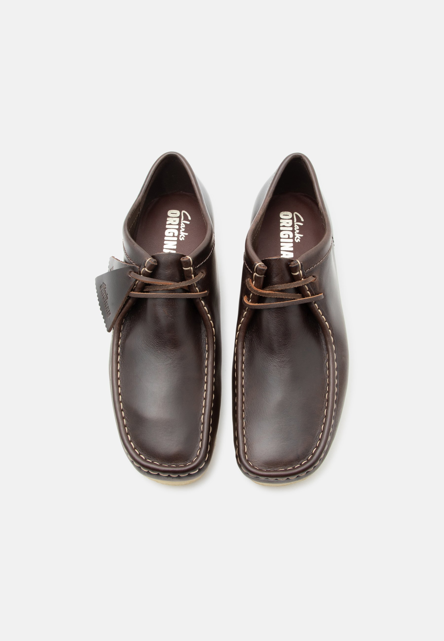 MINMIN　Clarks Originals Wallabee Clarks Originals WALLABEE - Pantofi casual cu șiret - dark brown