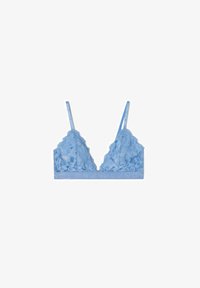 Frank Dandy FABULACE LOGO - Triangle bra - bluebell/light blue - Zalando