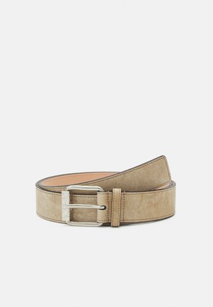 Ceinture Authentique Moschino En Cuir Noir - Taille 46 - Style Luxe Occasion - Pour Femme