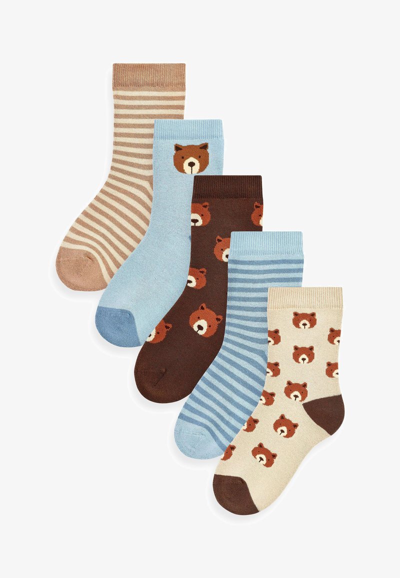 Next RICH 5 PACK  - Strømper - bear stripe