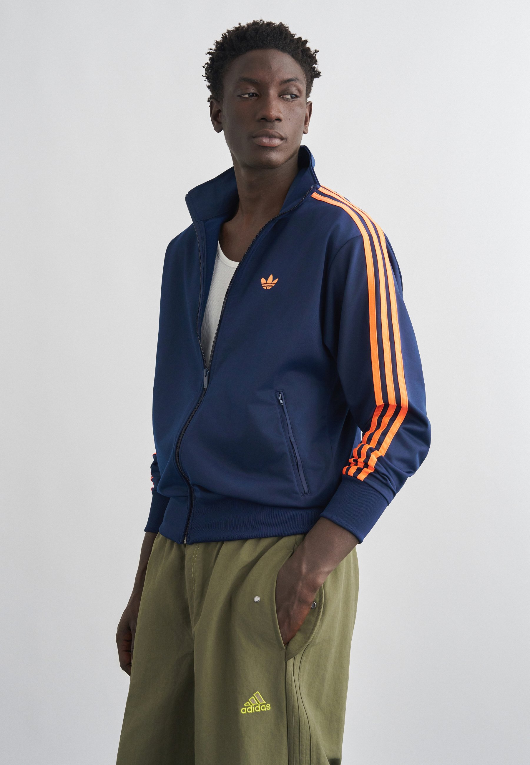 adidas Originals FIREBIRD TT - Trainingsvest - night indigo/lucid adidas Originals FIREBIRD TT - Trainingsvest - night indigo/lucid