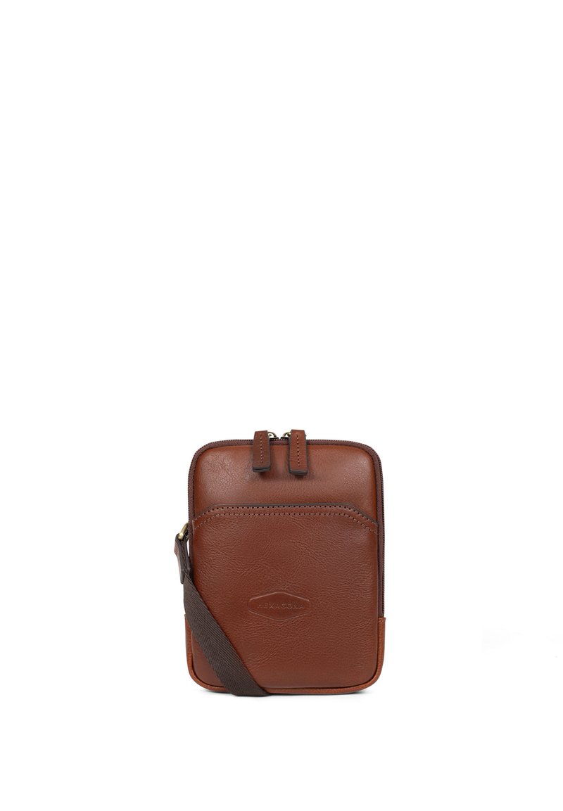 Hexagona STUART - Borsa a tracolla - marron