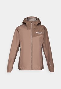 Adidas Terrex RAIN  - Vodootporna jakna - trace brown/earth strata