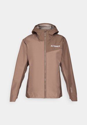 adidas Terrex RAIN - Impermeable - trace brown/earth strata