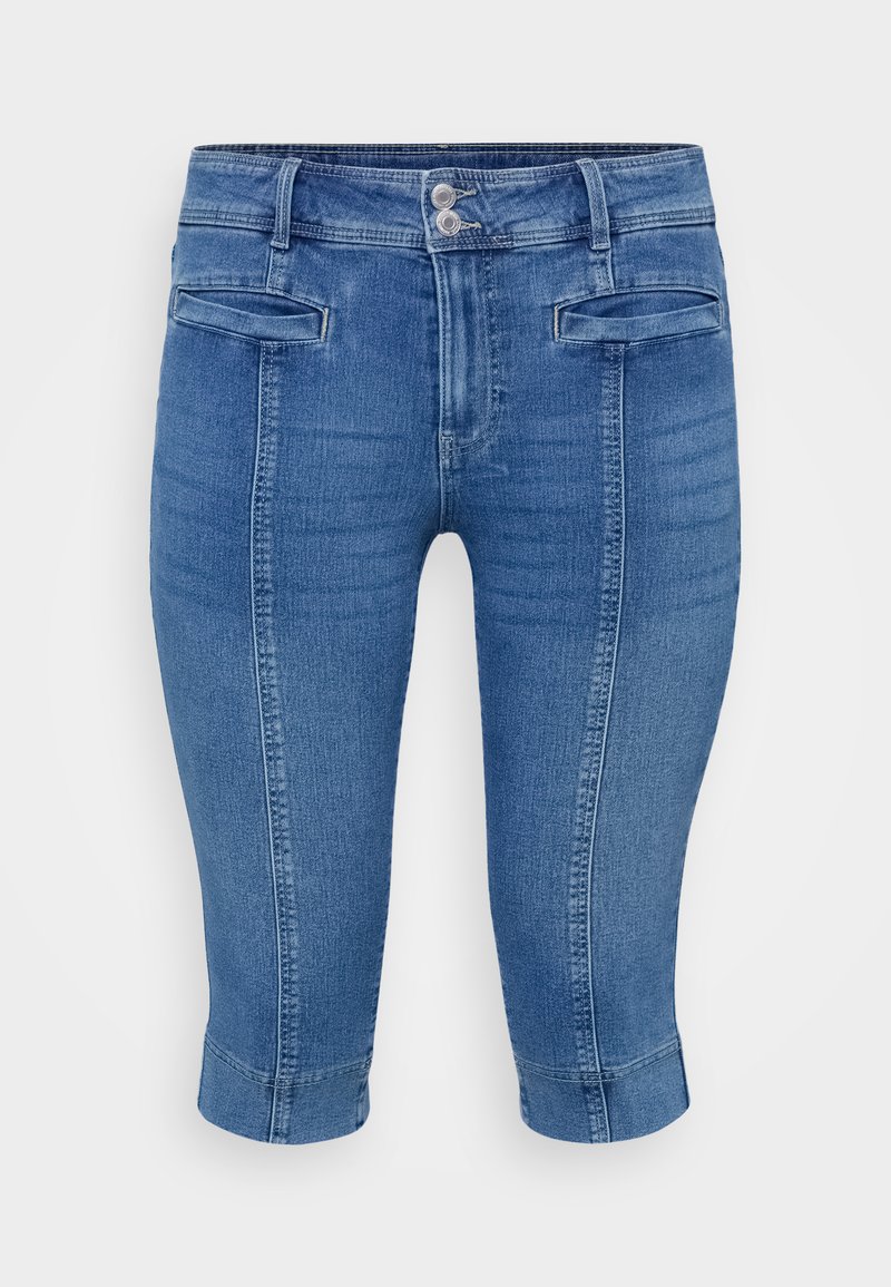 Vero Moda Curve Jeansshort blauw denim/bluedenim