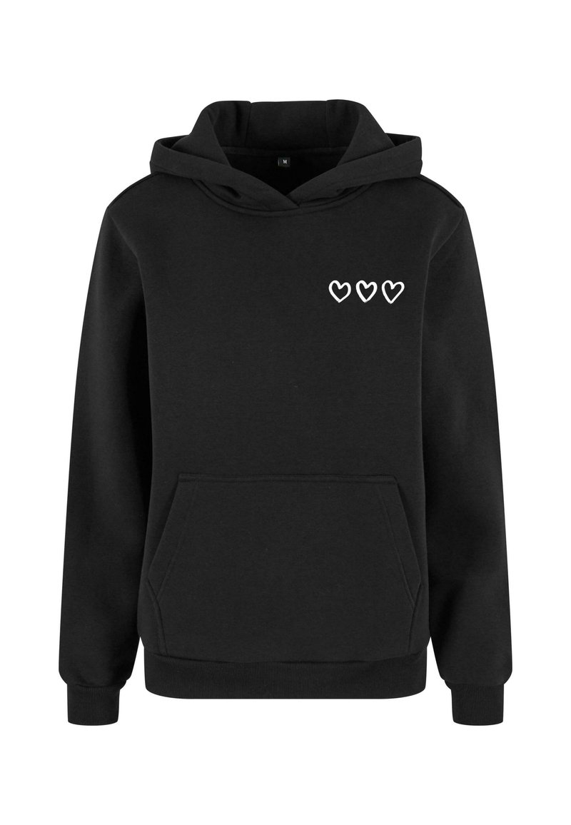 Mister Tee THREE IN A ROW - Hoodie - black/zwart - Zalando.nl