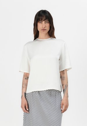 Blouse - ivory silk