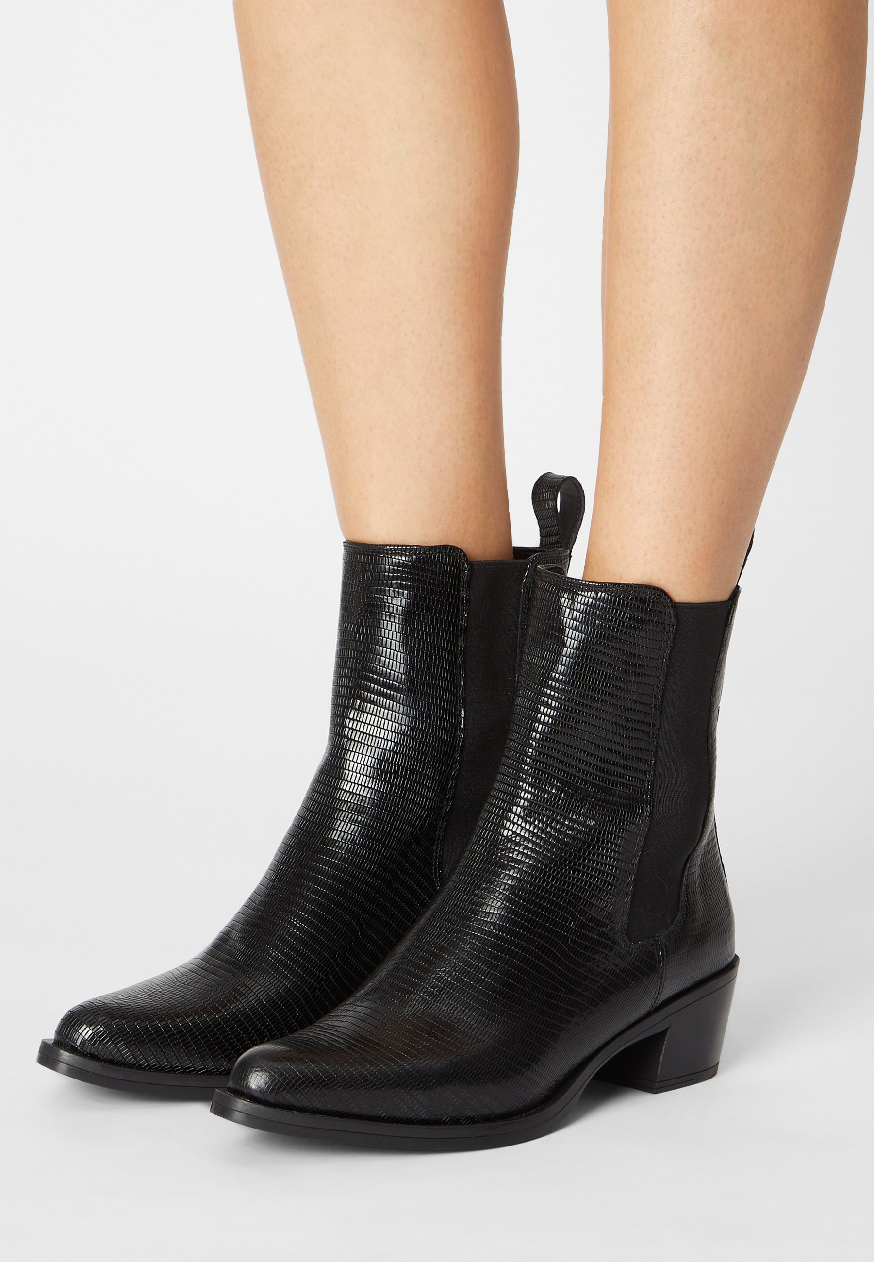 Unisa GREYA - Cowboy/biker ankle boot 
