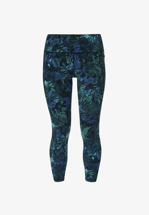 Sweaty Betty, POWER WORKOUT LEGGINGS - Tights - green forest print