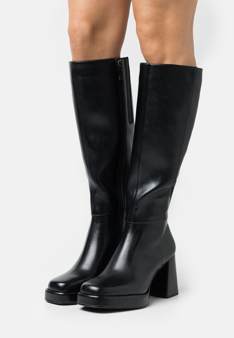 Tamaris - Botas con plataforma - black, Ampliar