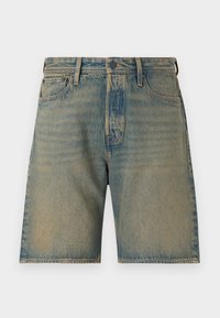 JJIALEX JJORIGINAL - Kratke hlače od trapera - blue denim