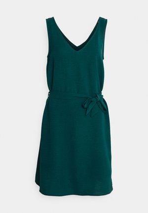 ONLY, ONLMETTE V NECK BELT DRESS - Hverdagskjole - ponderosa pine