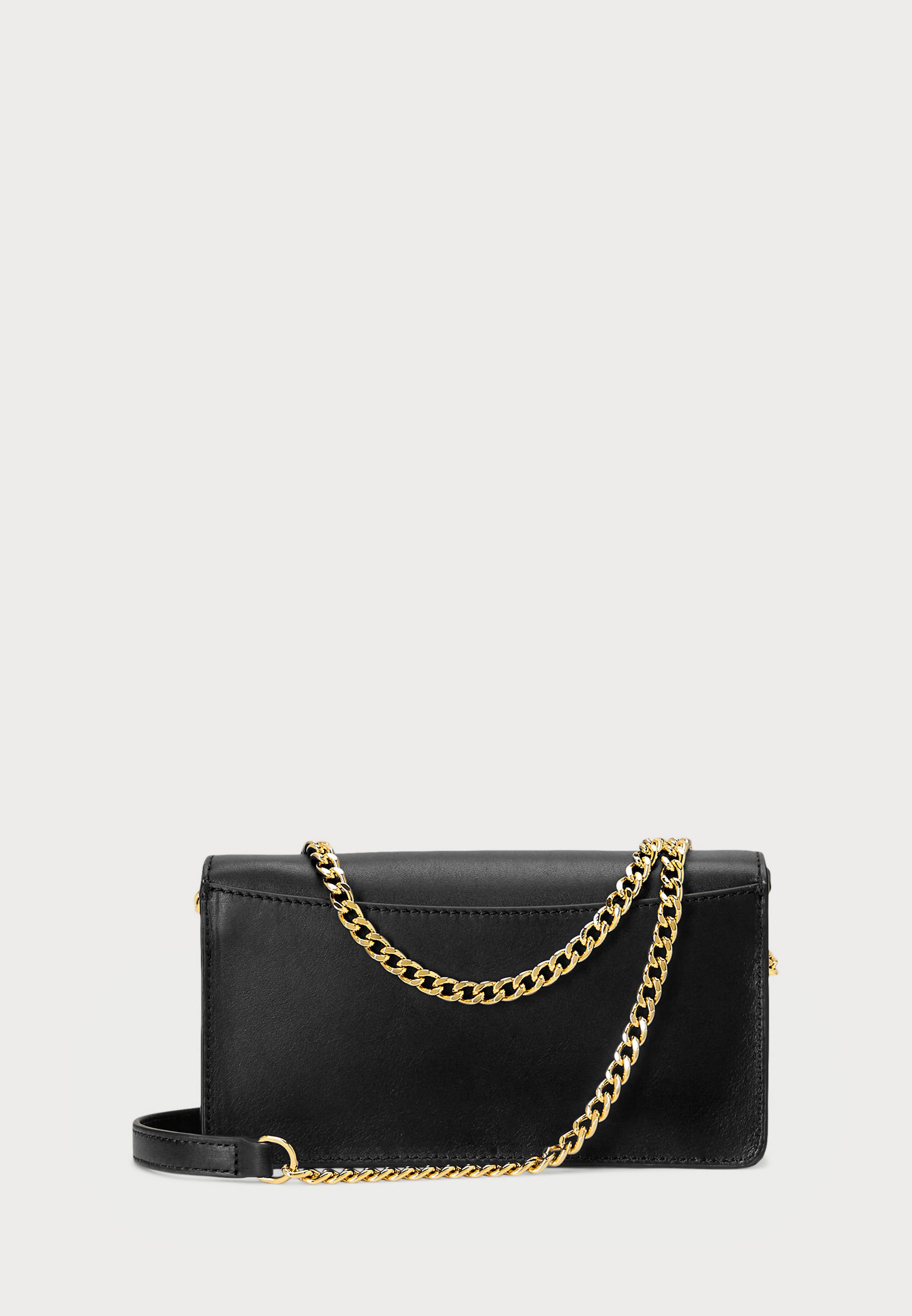 Lauren Ralph Lauren LEATHER CROSSBODY TURN-LOCK TECH CASE - Cross