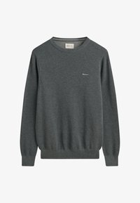 Unselected, dark grey melange