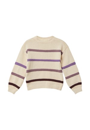 Strickpullover - helles beige