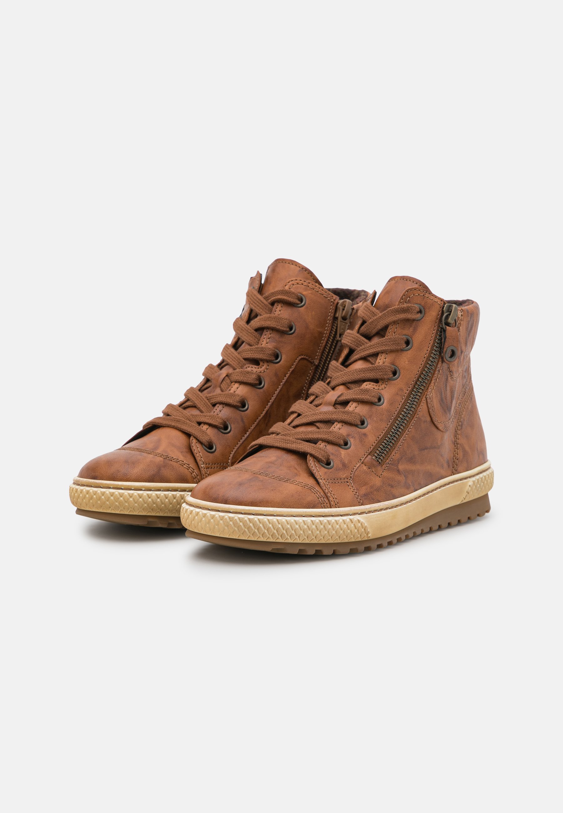 Gabor Sneakers hoog - copper/Bruin - Zalando.nl