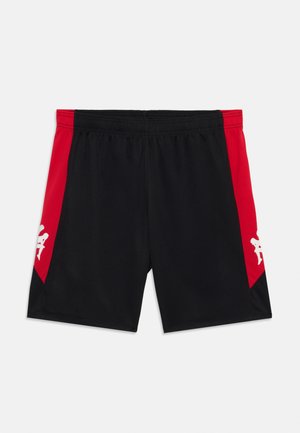 Kappa LUVIO UNISEX - Short - black/red