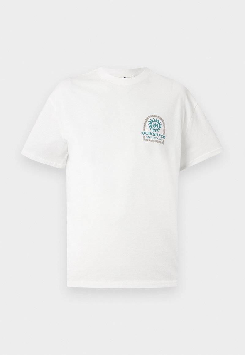 Quiksilver T-shirt print wit Quiksilver T-shirt print wit
