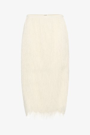 Soaked in Luxury, SLDACRE SKIRT - Jupe crayon - whisper white