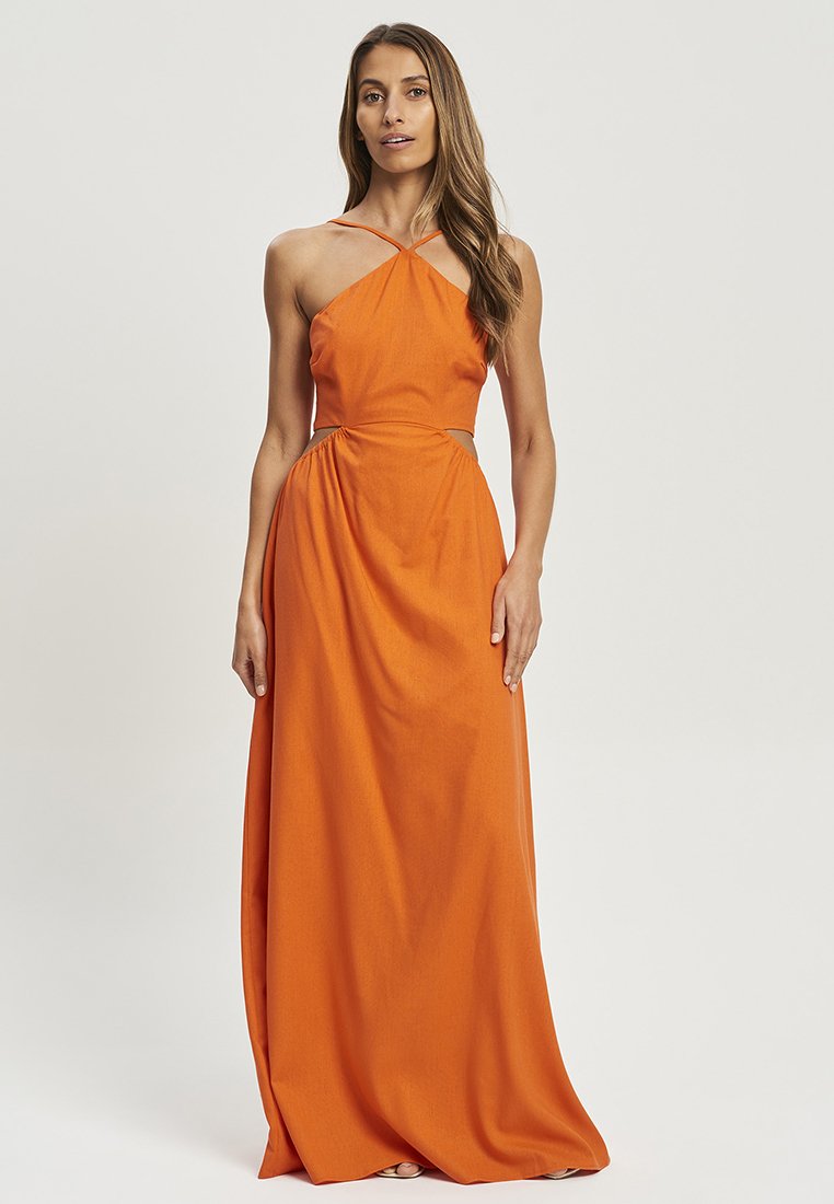 CALLI ELTA - Maxi šaty - tangerine