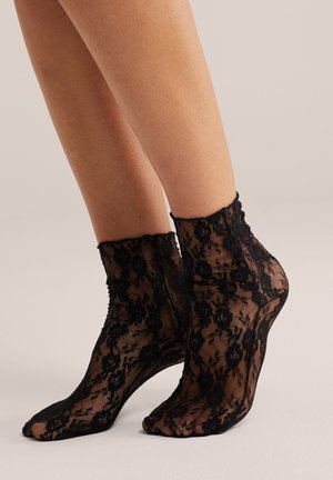 WE Fashion Kojinės - black