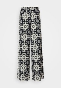 ONLHILLARY WIDE PANTS - Broek - cloud dancer/seashell sun