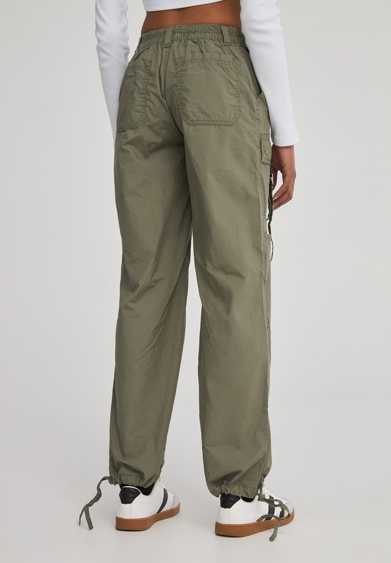 Pantalone Cargo Verde Militare Terranova TINTA UNITA Pantaloni