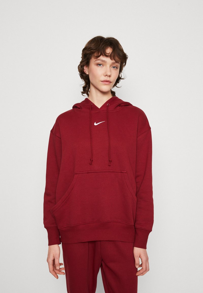 Nike Sportswear - HOODIE - Sweatshirt - team red/white, Enlarge