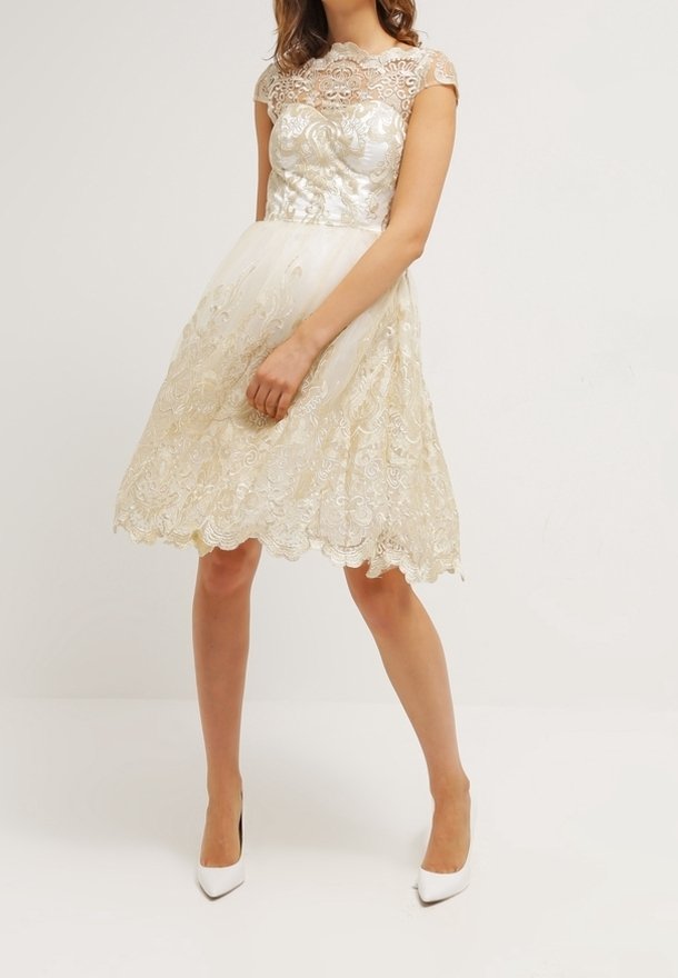 Chi Chi London Cocktail dress / Party dress - white - (Pre-owned) -  Zalando.ie