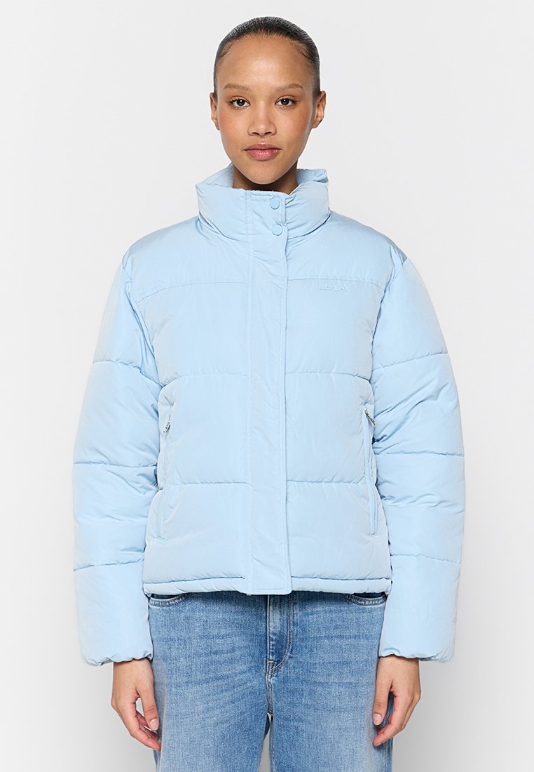 Replay Winterjas lichtblauw Replay Winterjas lichtblauw