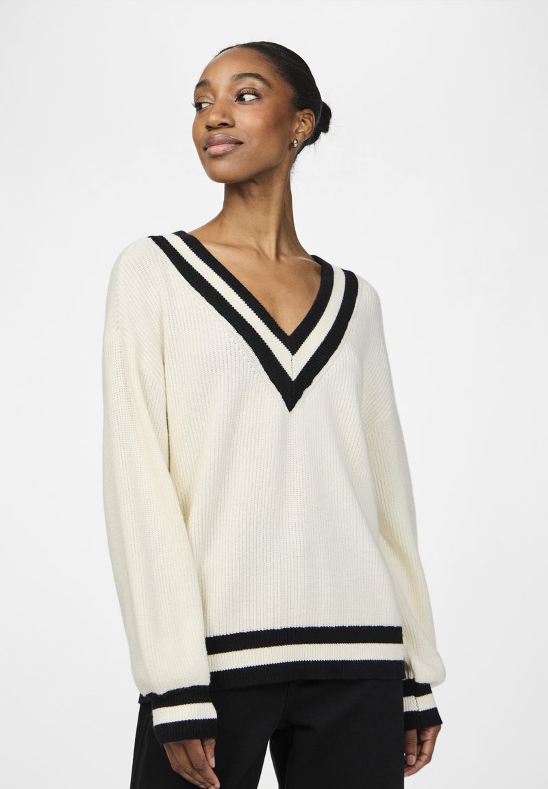 YAS YASPOLO PULLOVER - Jumper - birch