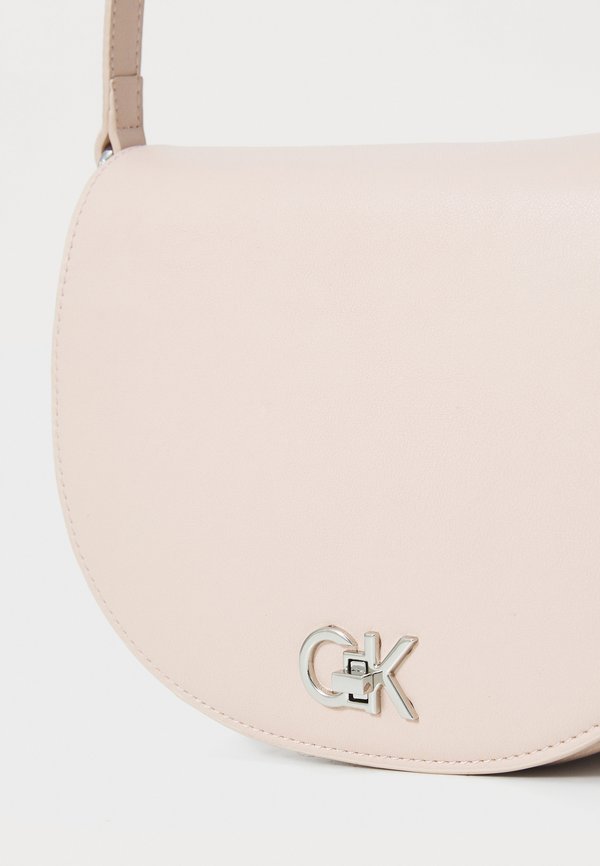 CROSSBODY SADDLE BAG - Cross body bag - rose dust4