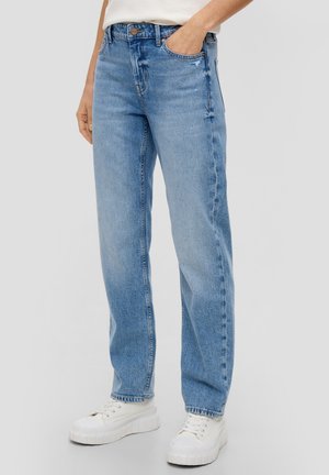 KAROLIN REGULAR FIT MID RISE - Straight leg jeans - blau