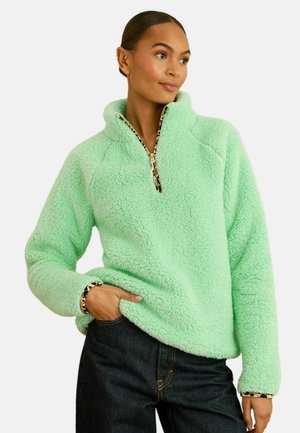 Flisinis džemperis - aqua blue