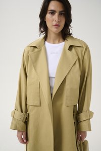 Gestuz SOURI - Ballonkabát - dark yellow/beige