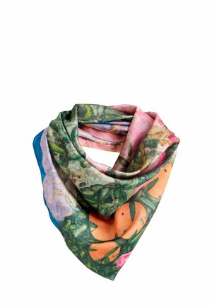 BENJAMIN MACGREGOR ARTIST COLLABORATION LIGHTWEIGHT SQUARE - Foulard - multi pink floral