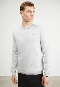 BOSS EVER - Pulover - light/pastel grey