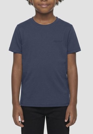 Antony Morato, T-SHIRT REGULAR FIT WITH RUBBER INJECTION LOGO PRINT - T-shirt basic - royal blue