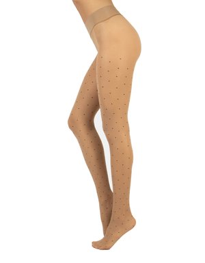 SEAMLESS - 15 DEN  - Tights - mottled beige