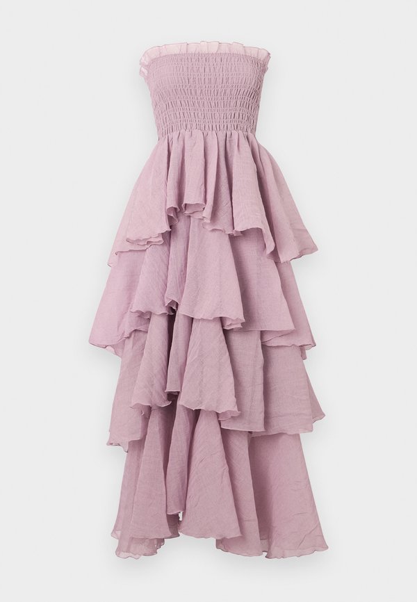 VMDELILAH SMOCK RUFFLE - Occasion wear - elderberry4