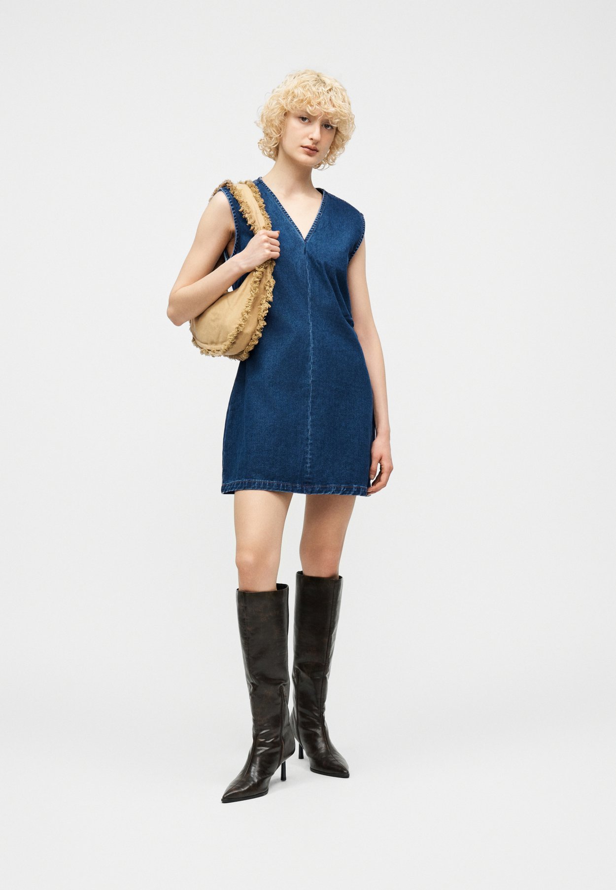 ONLMIRA V NECK DRESS