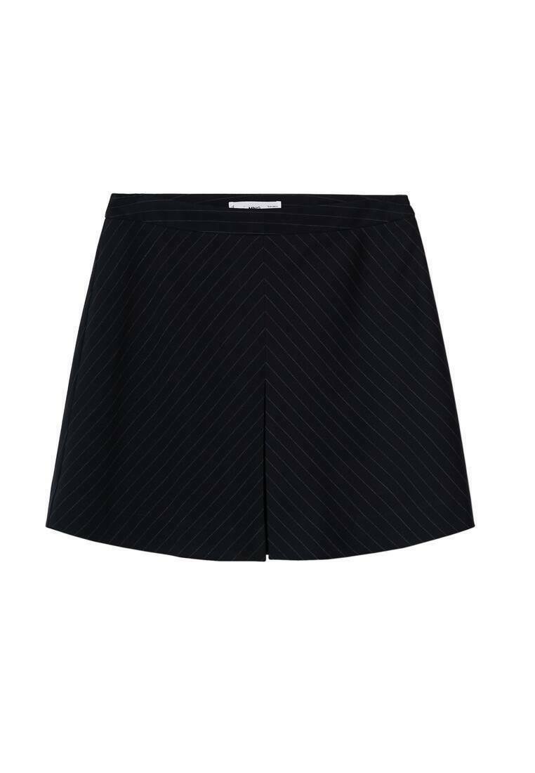 Navy A-line skirt