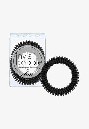 SLIM HAIR TIES HAARGUMMI - Hair styling accessory - true black