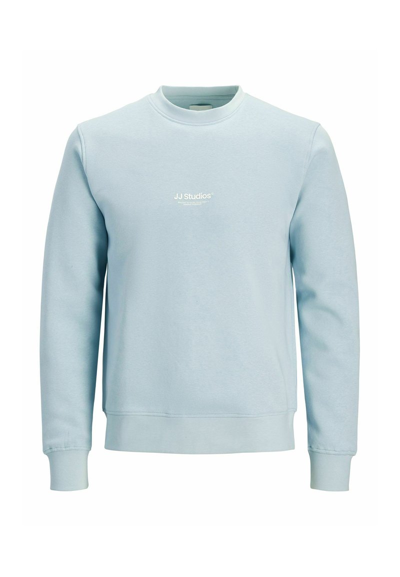 JACK & JONES Jjearchive Graphic Sweat Crew Neck Noos, Blue